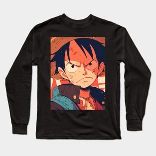 Pirate Odyssey: Anime-Manga Legacy, Mythical Islands, and Swashbuckling Excitement Long Sleeve T-Shirt